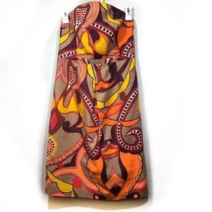 Merona Strapless Dress - Multicolor Abstract